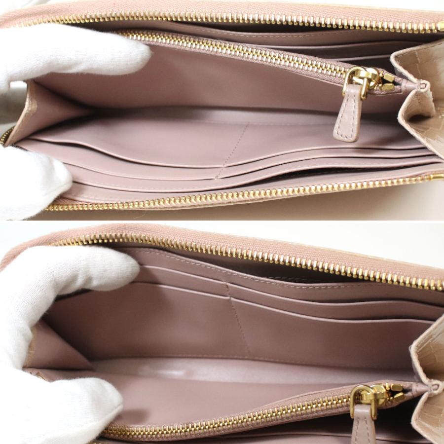 miu ミュウミュウ L字ファスナー長財布(5M1183) : 鴫原質店 - 通販  