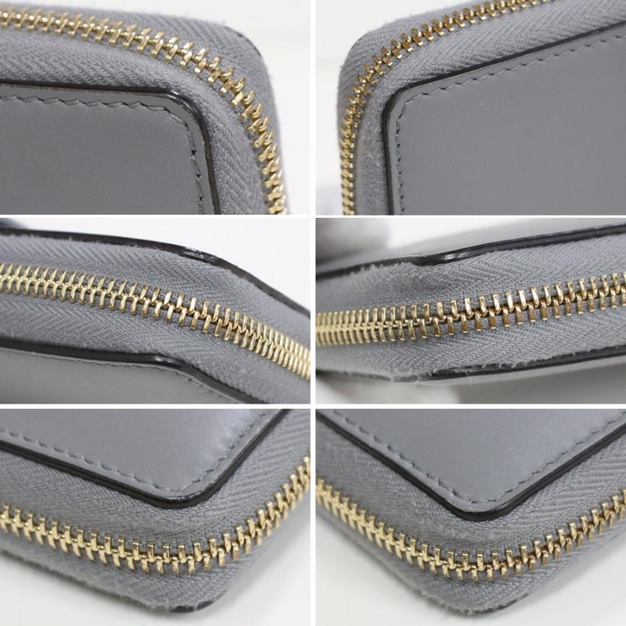 GG Marmont グッチ プチマーモント レザー ジップアラウンドウォレット