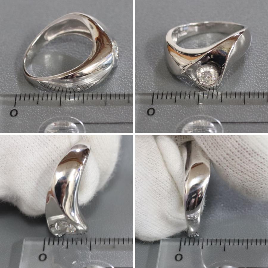 Pt900ダイヤモンドリング D0.22 #11 5.8g プラチナ : 鴫原質店 - 通販 