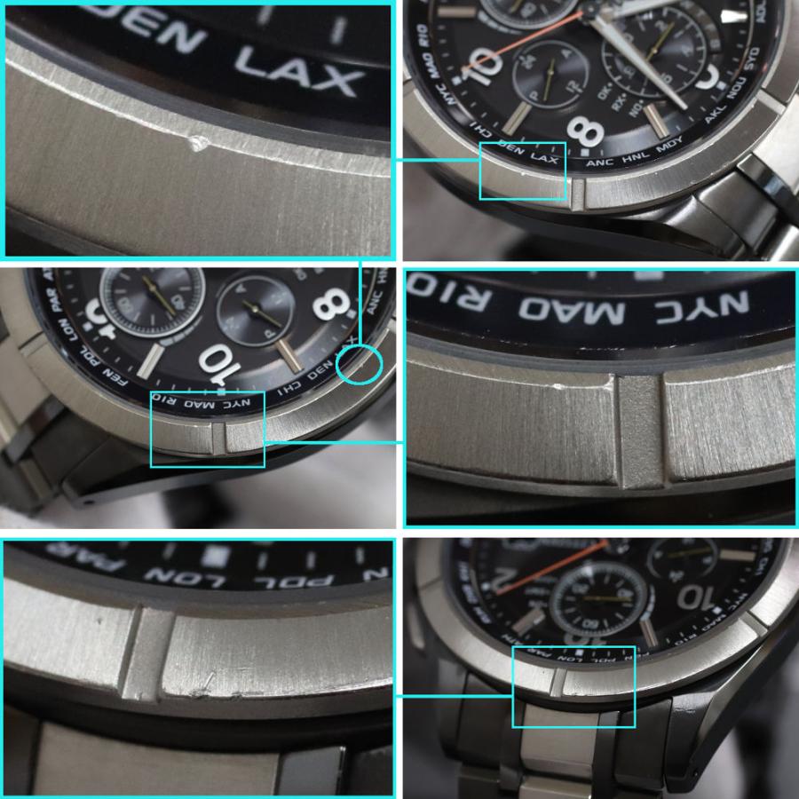 CITIZEN アテッサ ATTESA AT3850-51E チタン　ジャンク品 ATTESA（CITIZEN） シチズン アテッサ エコ・ドライブ(AT8165-51E)H800