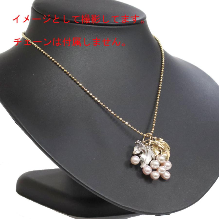 K18パールブローチ/ペンダントトップ 13.0g 葡萄モチーフ : 鴫原質店  
