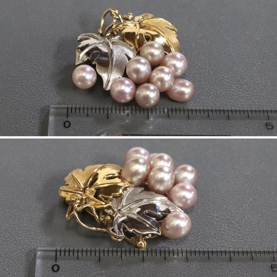 専用MIKIMOTO パール 蝶 ブローチ K18WG 3.9g 約6.5mm MIKIMOTO パール 蝶 ブローチ K18WG 3.9g 約6.5mm