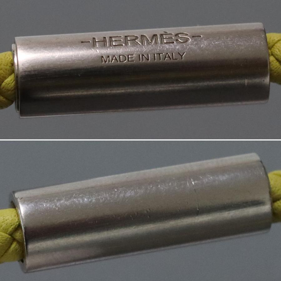 HERMES エルメス レザーブレスレット ゴリアテ ヴォースイフト  