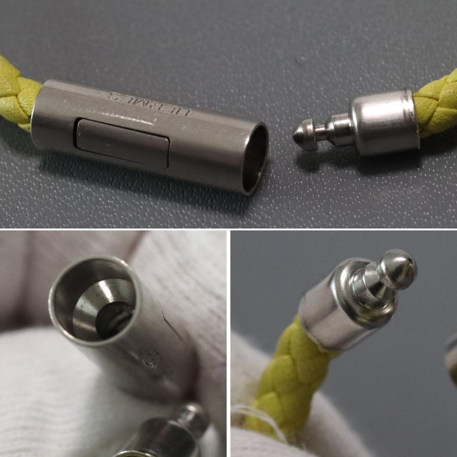 HERMES エルメス レザーブレスレット ゴリアテ ヴォースイフト  