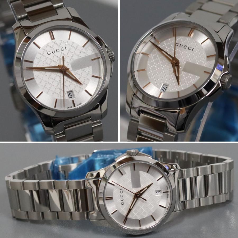 ペアウォッチ】 グッチ GUCCI 時計 YA126442 YA126523