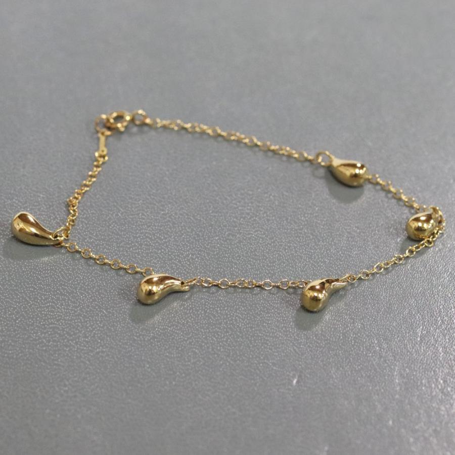 ティファニー ティアドロップ ブレスレット エルサ・ペレッティ 750