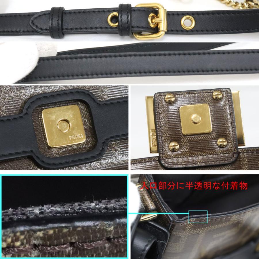 フェンディ ズッカ 3wayチェーンショルダーバッグ(8BS034) : 鴫原質店  