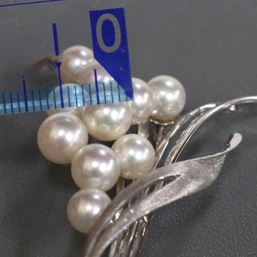 MIKIMOTO ミキモト K14WGパールブローチ 13.4g : 鴫原質店 MIKIMOTO ミキモト K14WGパールブローチ 13.4g : 鴫原質店