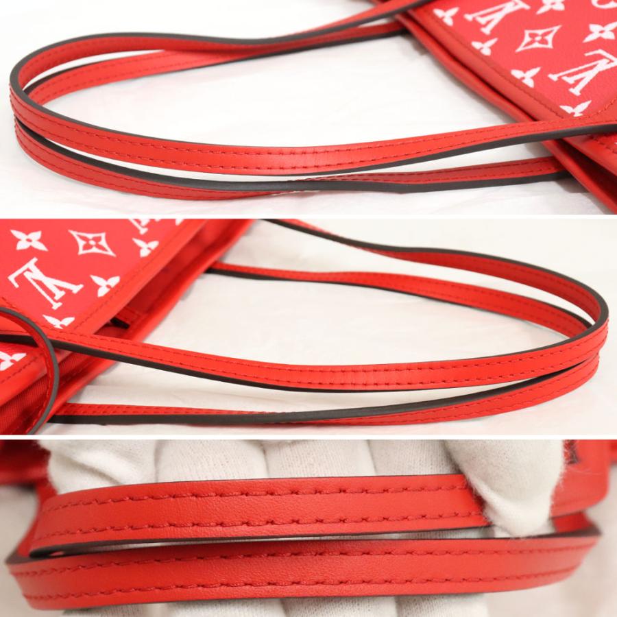 ルイ・ヴィトン LVエスカル ネヴァーフルMM(M45127)ルージュ トート