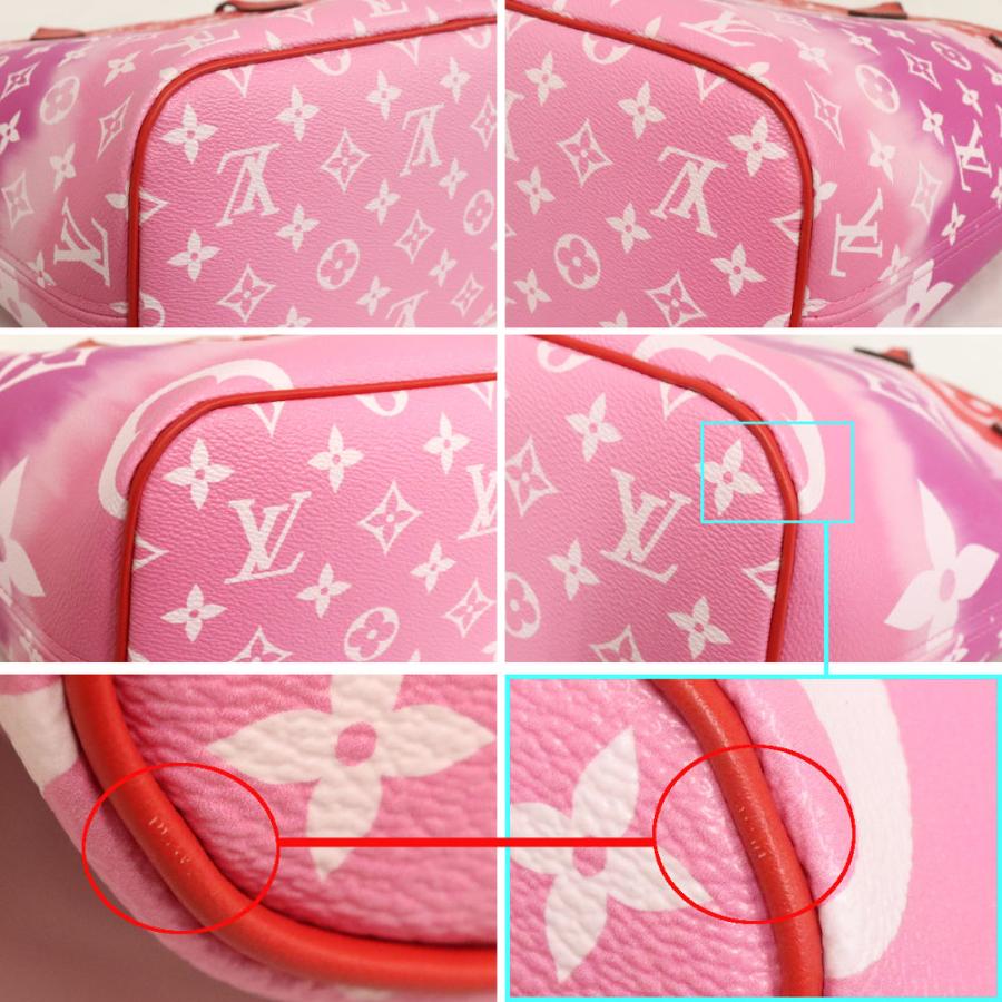 ルイ・ヴィトン LVエスカル ネヴァーフルMM(M45127)ルージュ トート