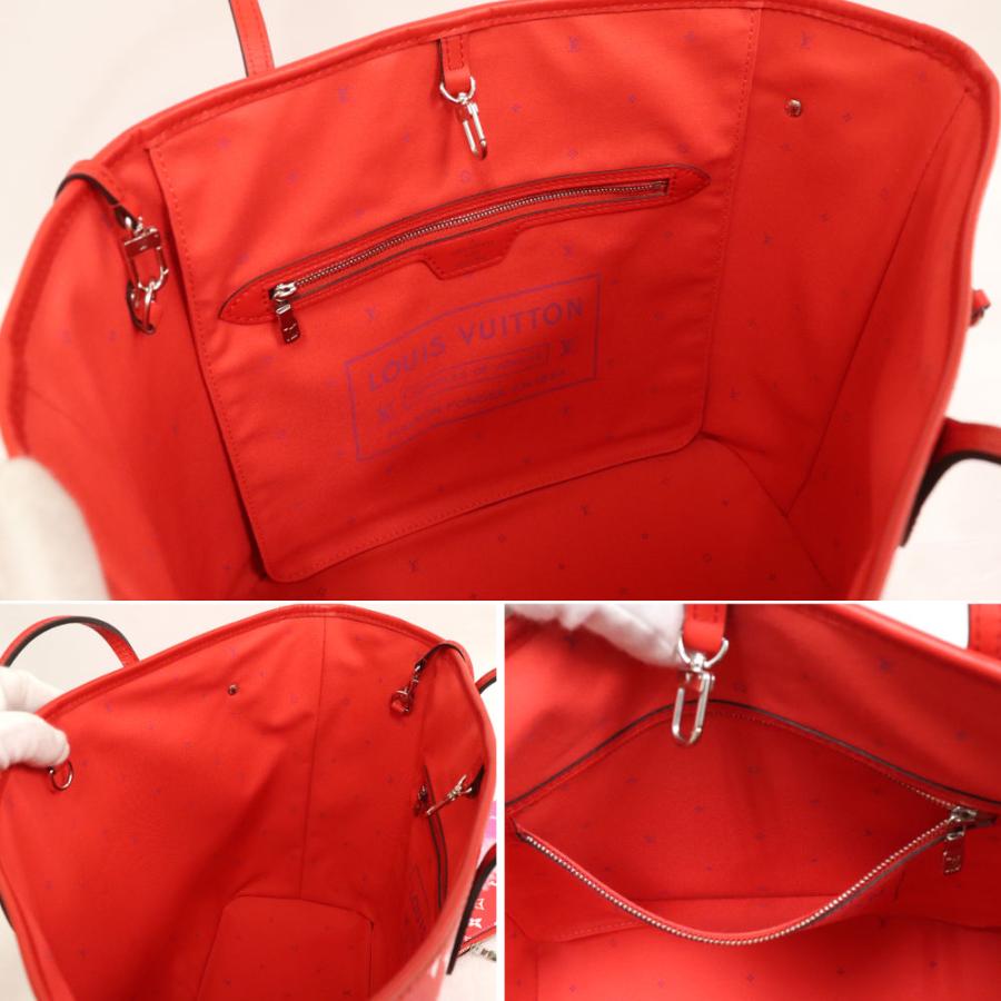 ルイ・ヴィトン LVエスカル ネヴァーフルMM(M45127)ルージュ トート