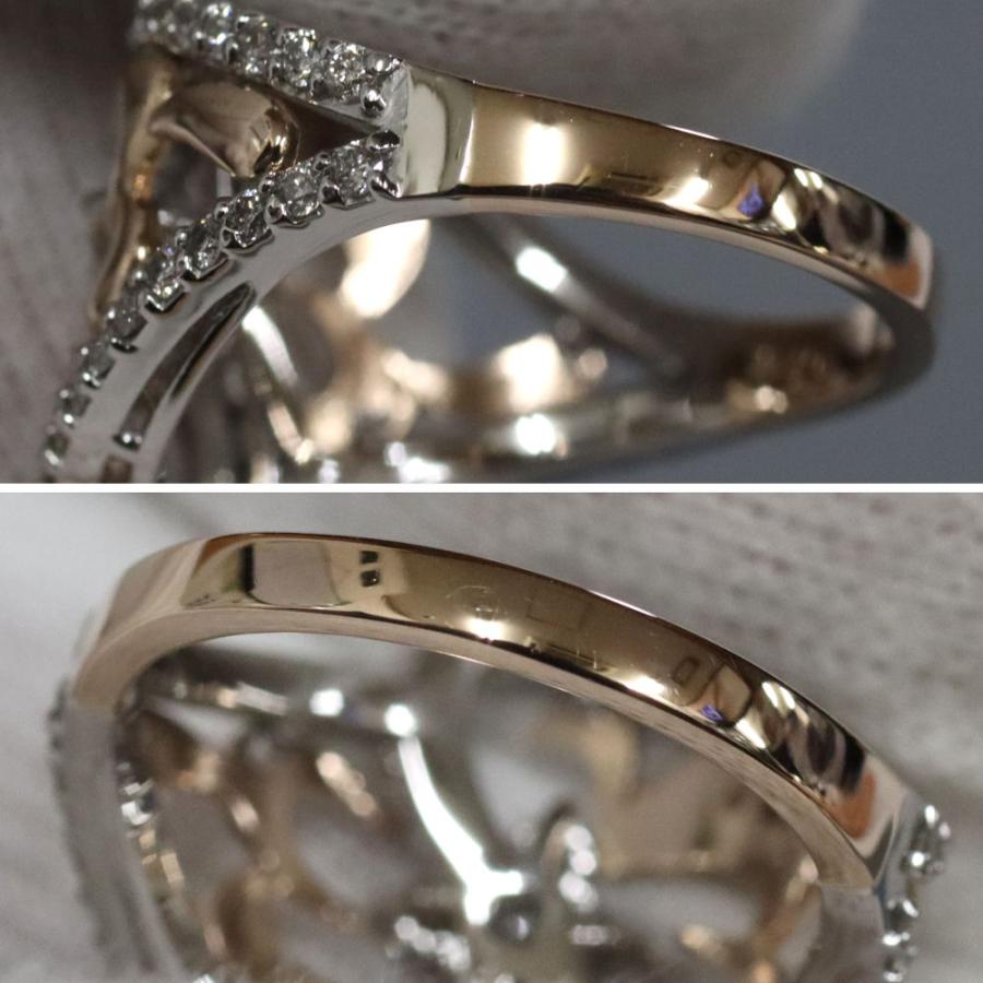 K18/Pt900ダイヤモンドリング D0.77 7.1g #12 : 鴫原質店 - 通販