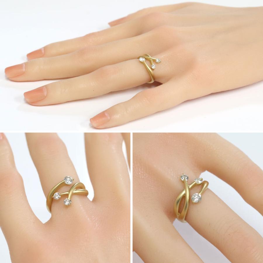 K18ダイヤモンドリング D0.257 D0.25 5.5g : 22126027 : 鴫原質店  