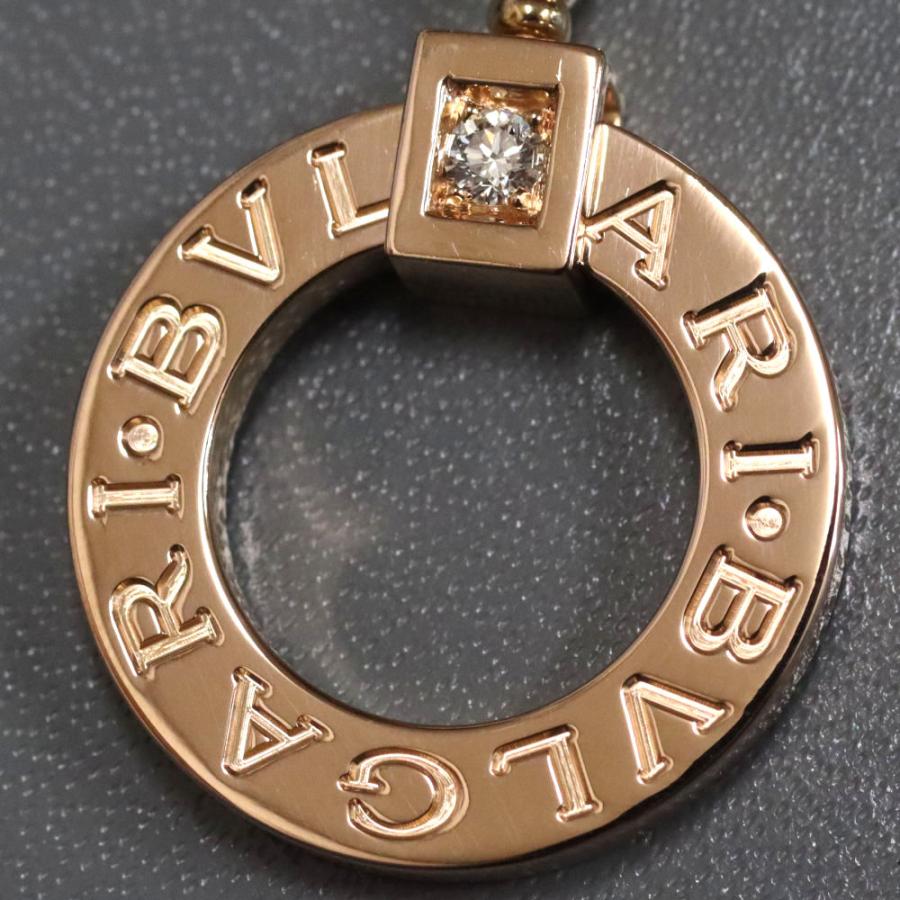 YUページです。 ブルガリ・ブルガリ ブルガリ ネックレス 344492 Au750PG D0.07 15.0g