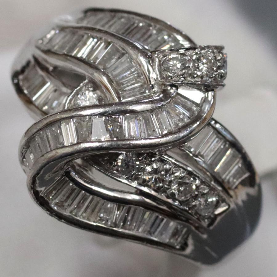 Pt900ダイヤモンドリング D0.89 D0.14 10.7g #14 : 鴫原質店 - 通販  