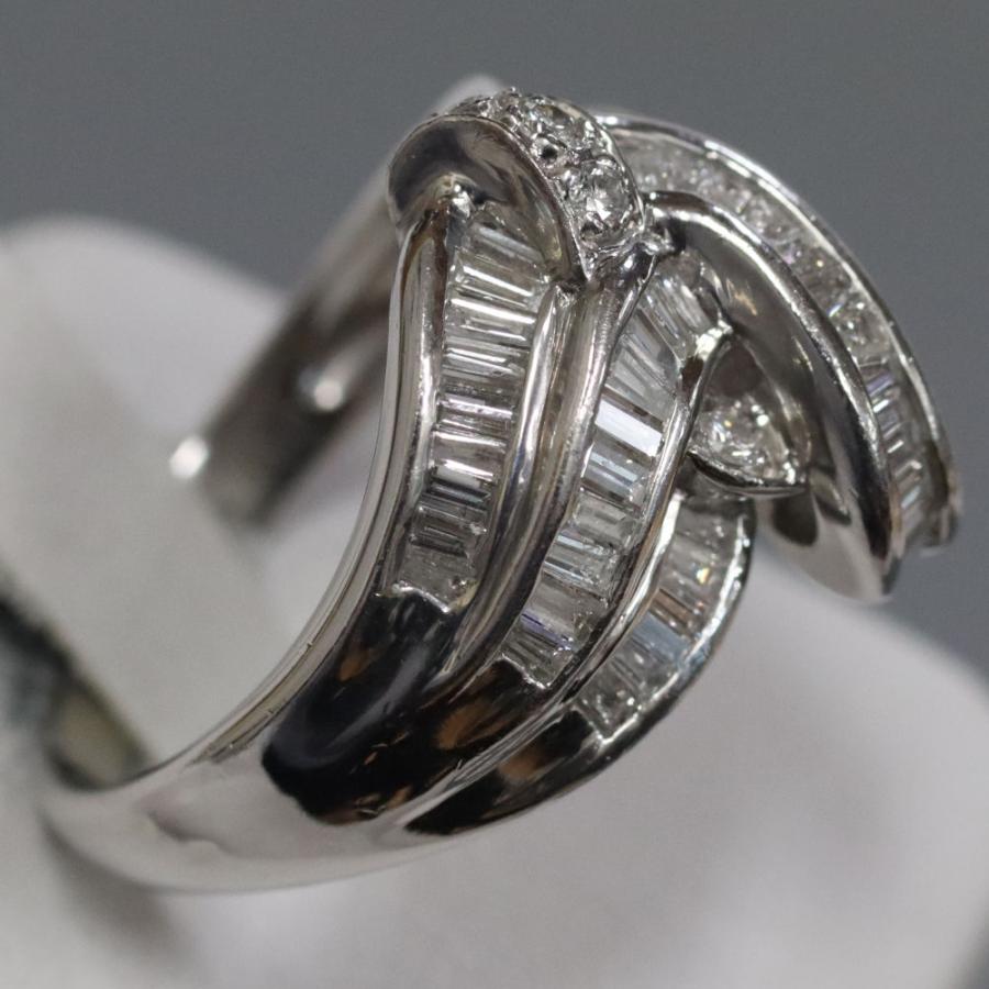 Pt900ダイヤモンドリング D0.89 D0.14 10.7g #14 : 鴫原質店 - 通販  