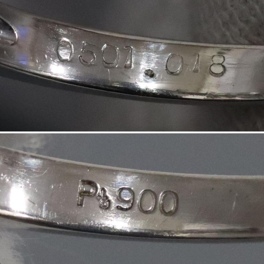 Pt900ダイヤモンドリング D0.501 D0.18 4.4g #16 : 鴫原質店 - 通販  