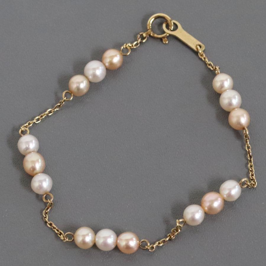 TASAKI タサキ K18ベビーパールブレスレット 3.2g : 鴫原質店 TASAKI タサキ K18ベビーパールブレスレット 3.2g : 鴫原質店