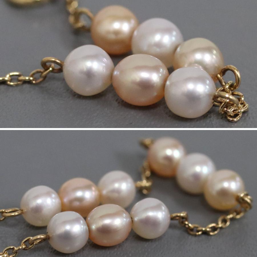 TASAKI タサキ K18ベビーパールブレスレット 3.2g : 鴫原質店 TASAKI タサキ K18ベビーパールブレスレット 3.2g : 鴫原質店
