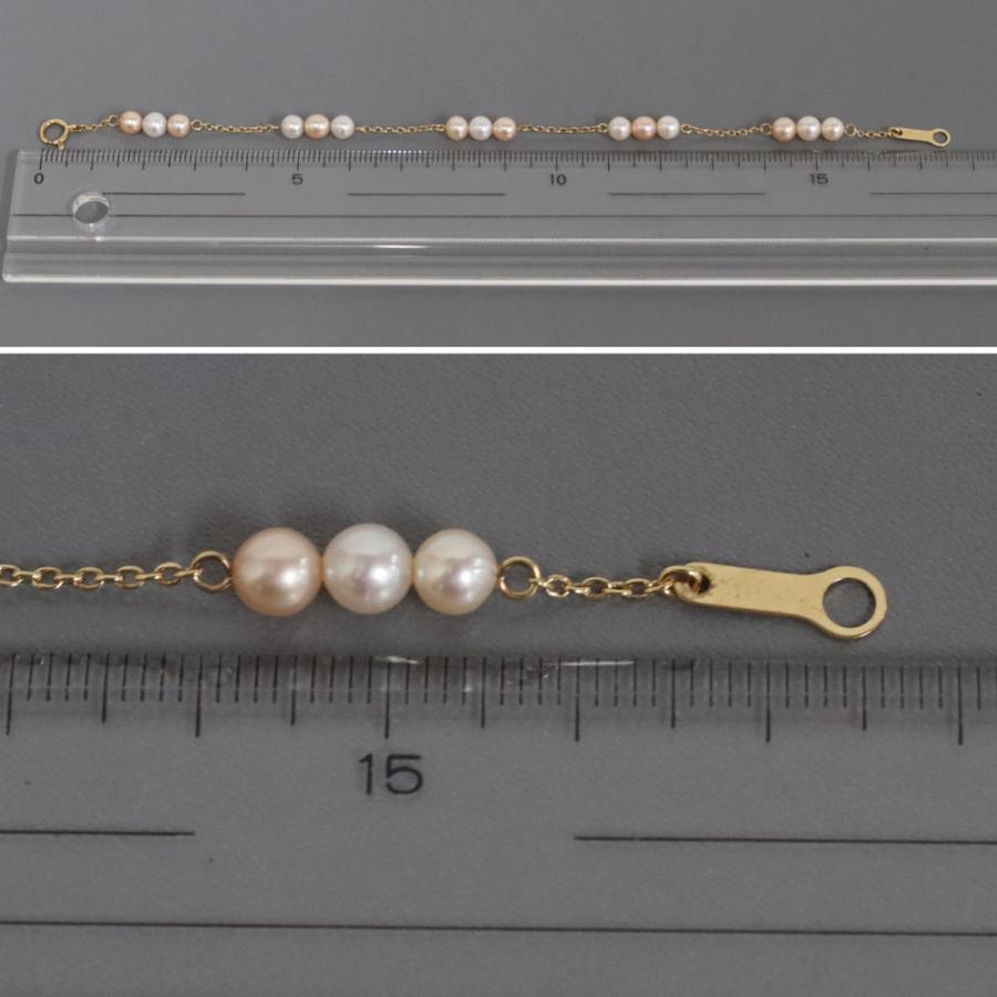 TASAKI タサキ K18ベビーパールブレスレット 3.2g : 鴫原質店 TASAKI タサキ K18ベビーパールブレスレット 3.2g : 鴫原質店