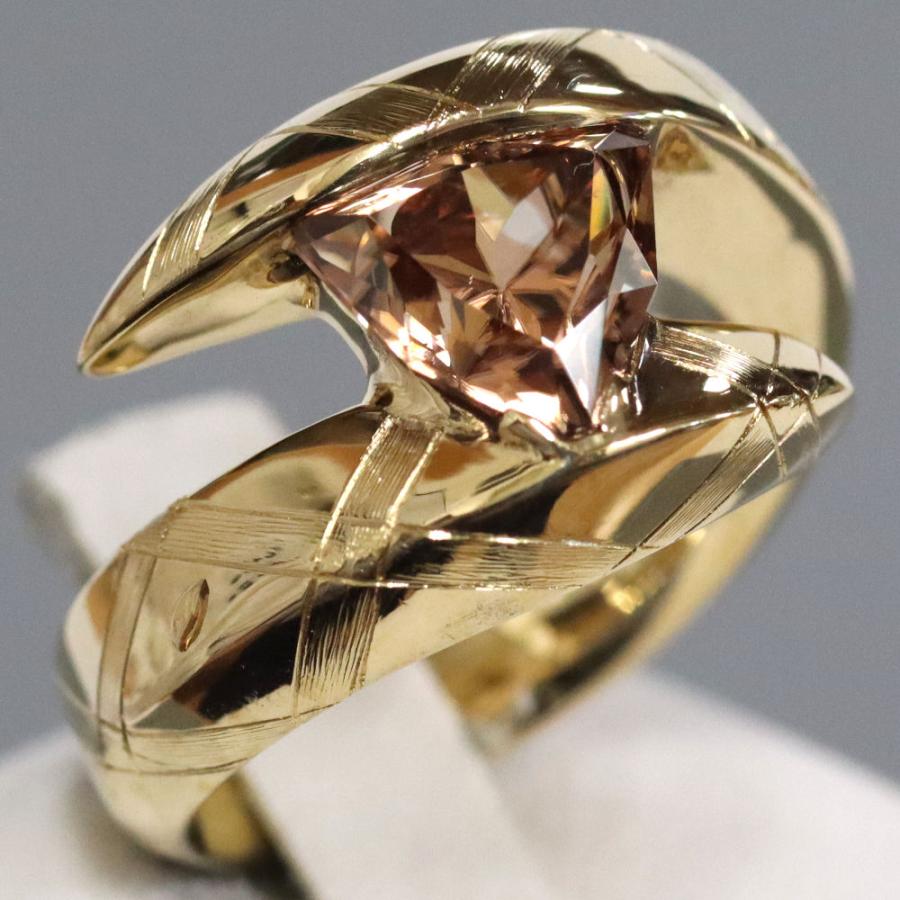 K18ブラウンジルコンリング ZIRCON2.40 14.3g #11 : 23066010 : 鴫原  