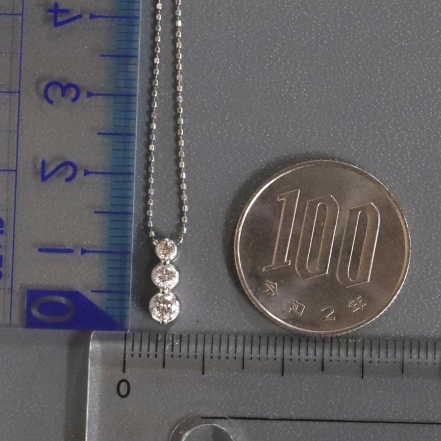 ELLE Pt900/850ダイヤモンドネックレス D0.23 2.9g : 鴫原質店 - 通販