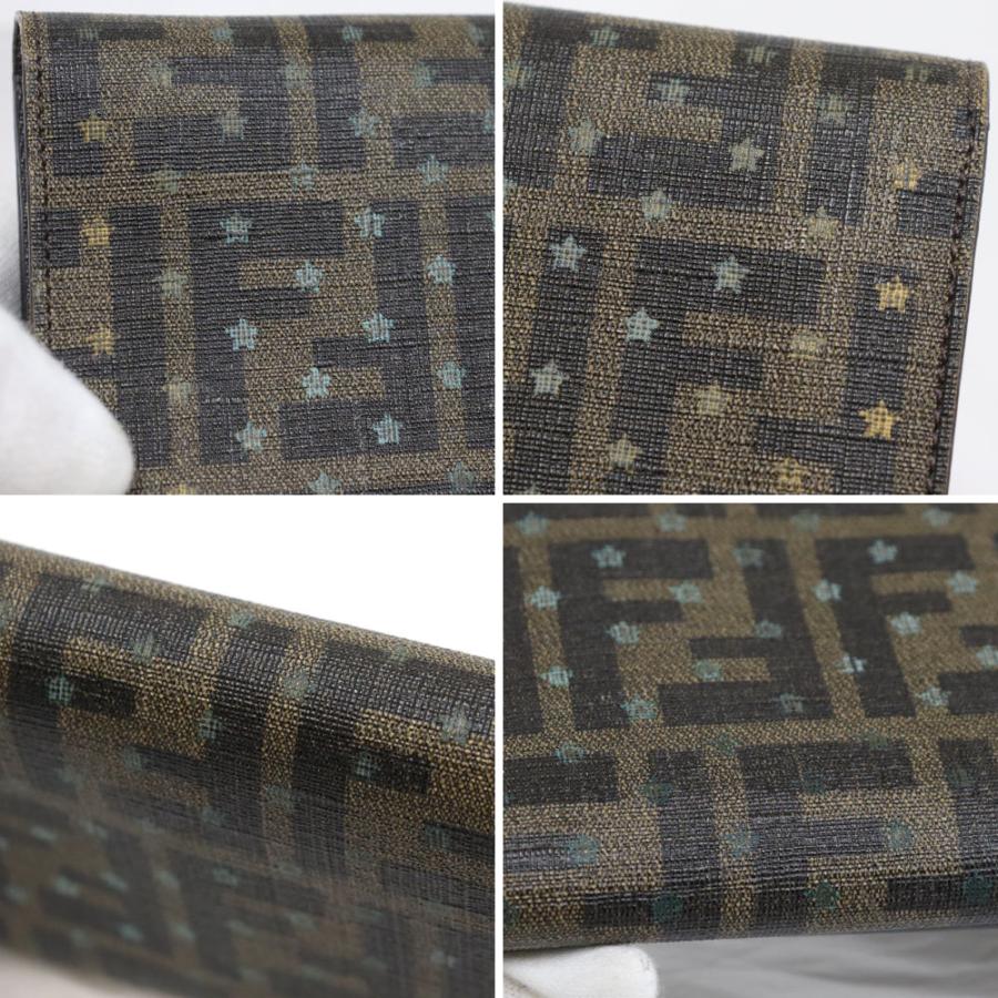 FENDI（フェンディ） ズッカ スター コンチネンタルウォレット(8M0000