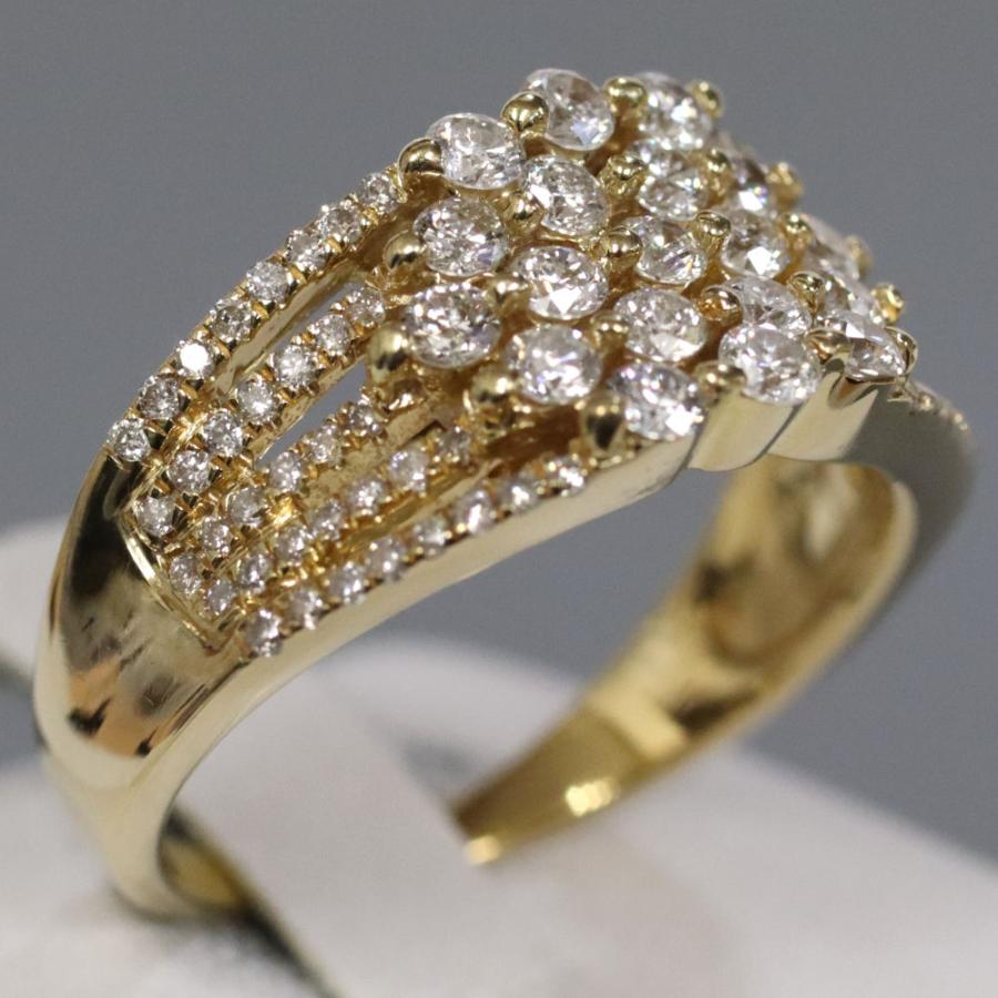 ete K18 ダイヤモンド0.06ct #11 総量1.72g 鑑別書