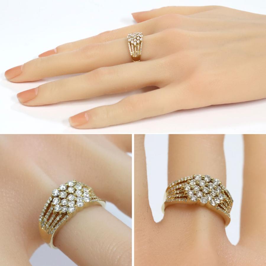 ete K18 ダイヤモンド0.06ct #11 総量1.72g 鑑別書