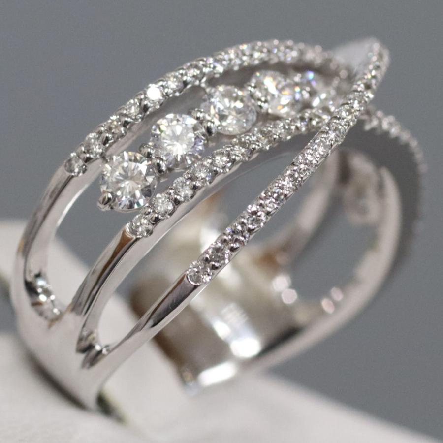 K18WGダイヤモンドリング D1.30 8.2g #17 : 鴫原質店 - 通販 - Yahoo