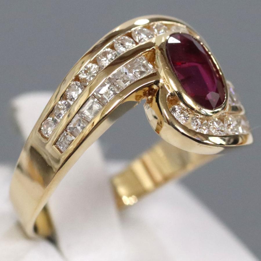 750ルビーダイヤモンドリング R0.60 4.7g #12 : 鴫原質店 - 通販
