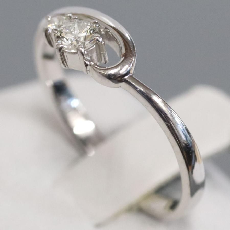 K18WGダイヤモンドリング D0.15 2.0g #11 : 鴫原質店 - 通販 - Yahoo