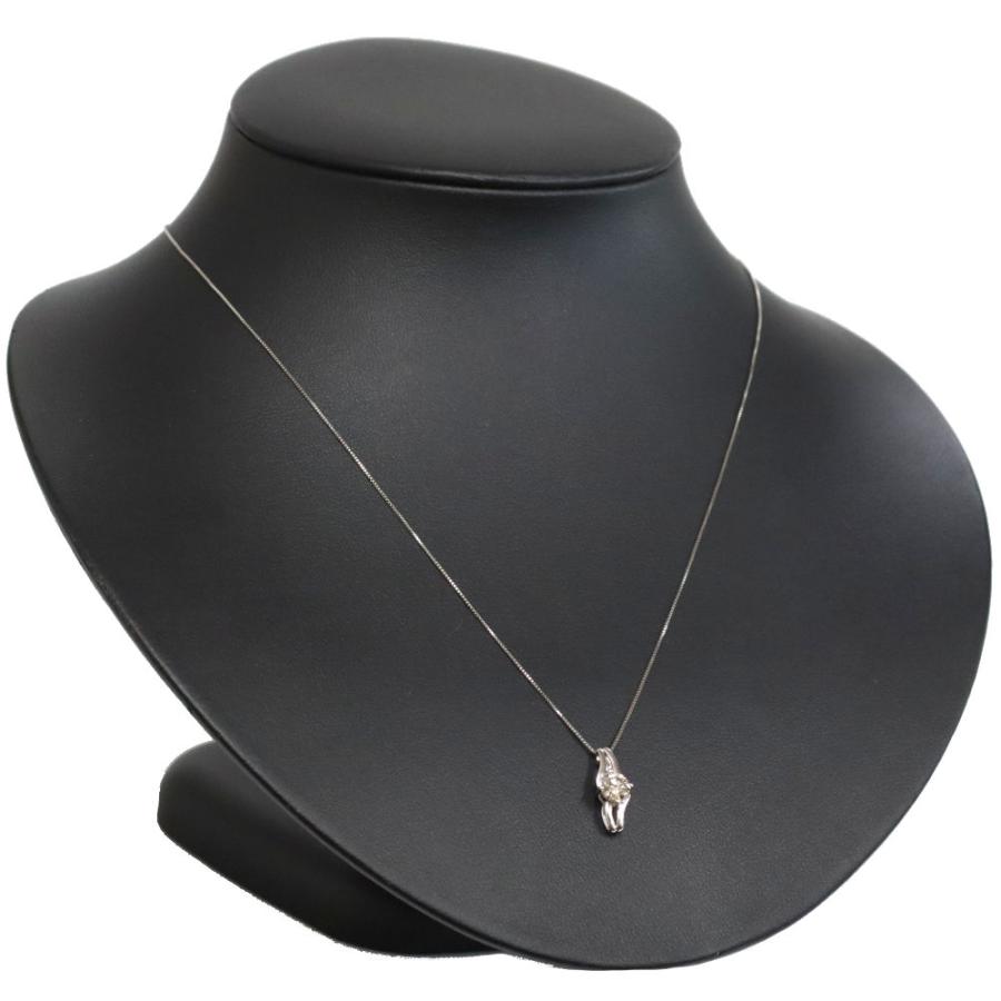 Pt850/Pt900 ブラウンダイヤモンドネックレス Pt900/850ブラウンダイヤモンドネックレス D0.578 2.5g : 鴫原質店