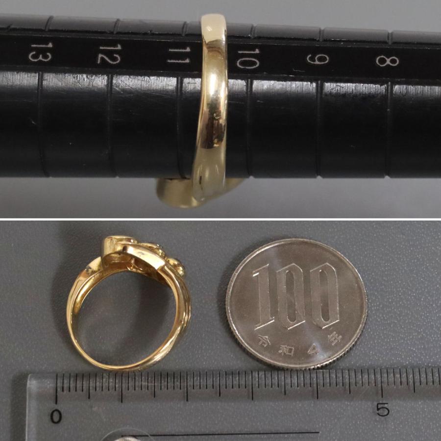 K18ブラウンダイヤモンドリング D1.02 4.1g #11 : 鴫原質店 - 通販