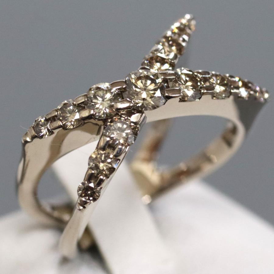 カシケイ K18ブラウンダイヤモンドリング 最終価格！！