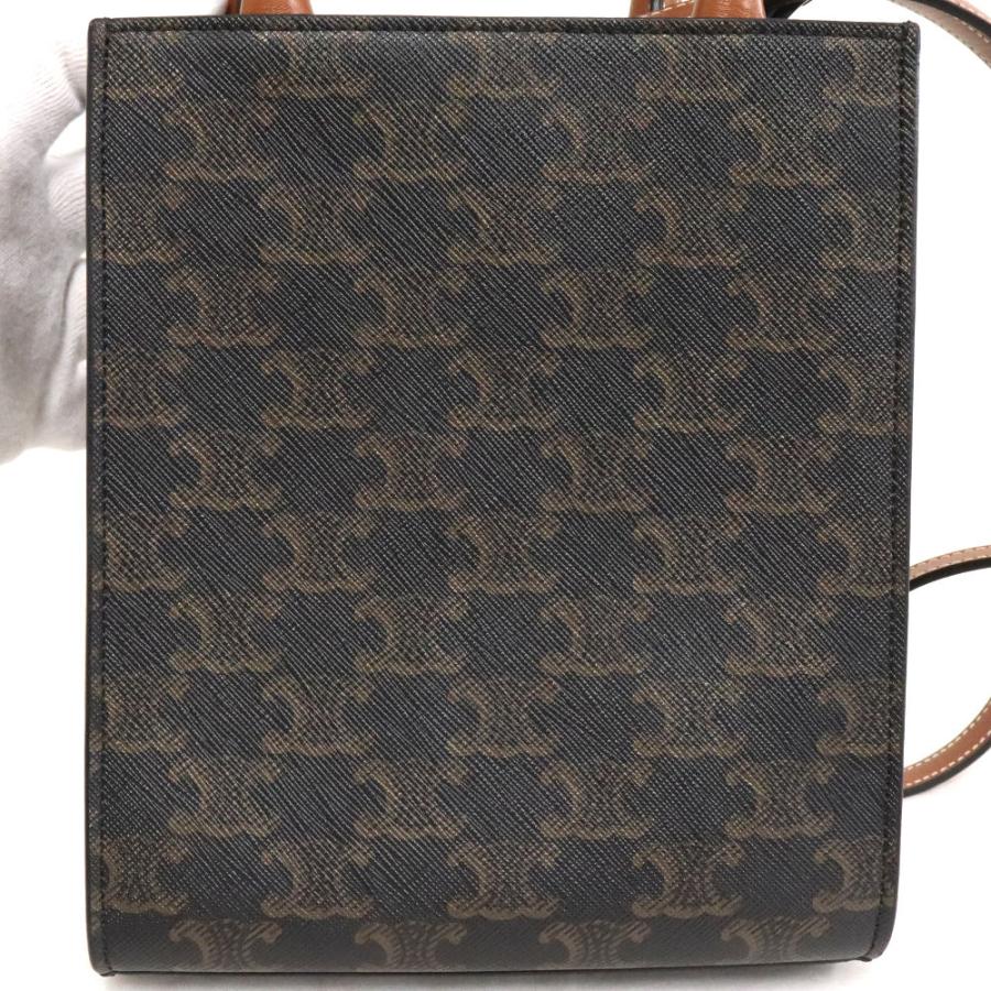 CABAS（CELINE） セリーヌ ミニ バーティカル トリオンフ キャンバス