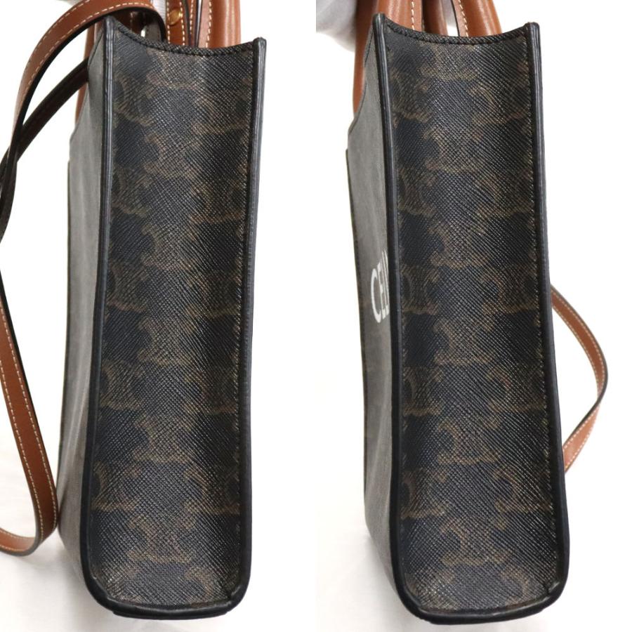 CABAS（CELINE） セリーヌ ミニ バーティカル トリオンフ キャンバス