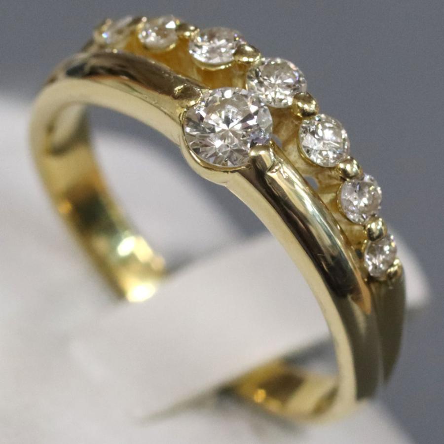 K18ダイヤモンドリング D0.50 4.7g #15 : 24066042 : 鴫原質店 - 通販  