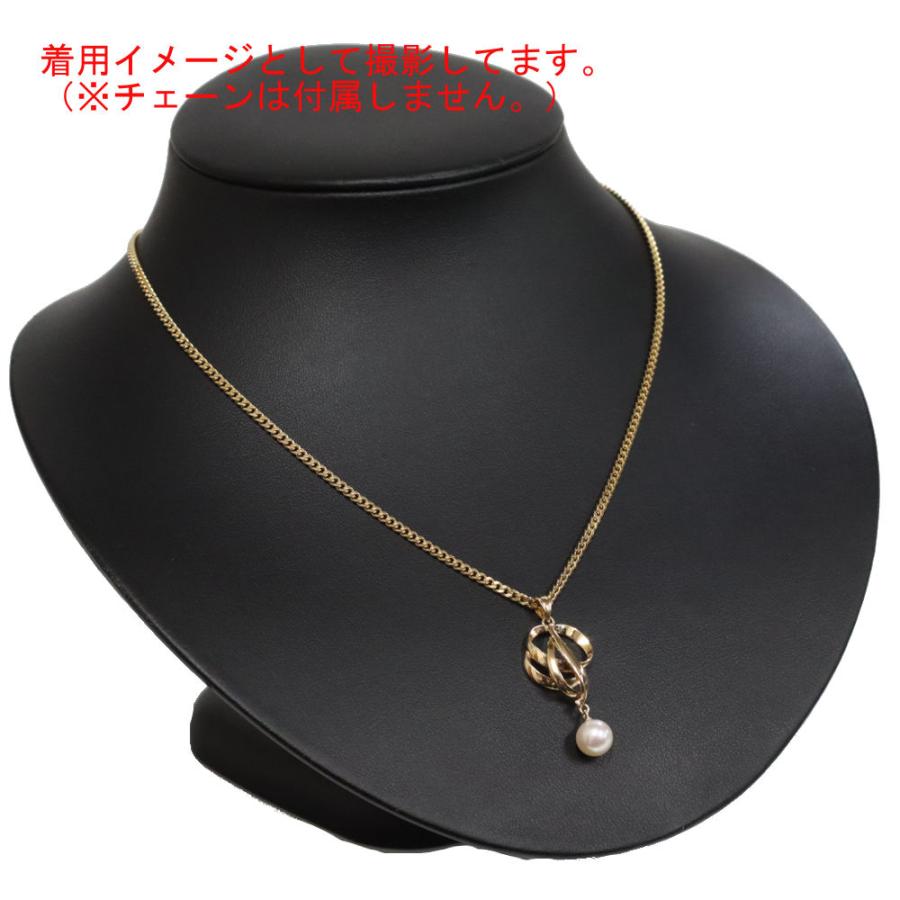タサキ K14パールペンダントトップ 2.8g イエローゴールド 田崎真珠 
