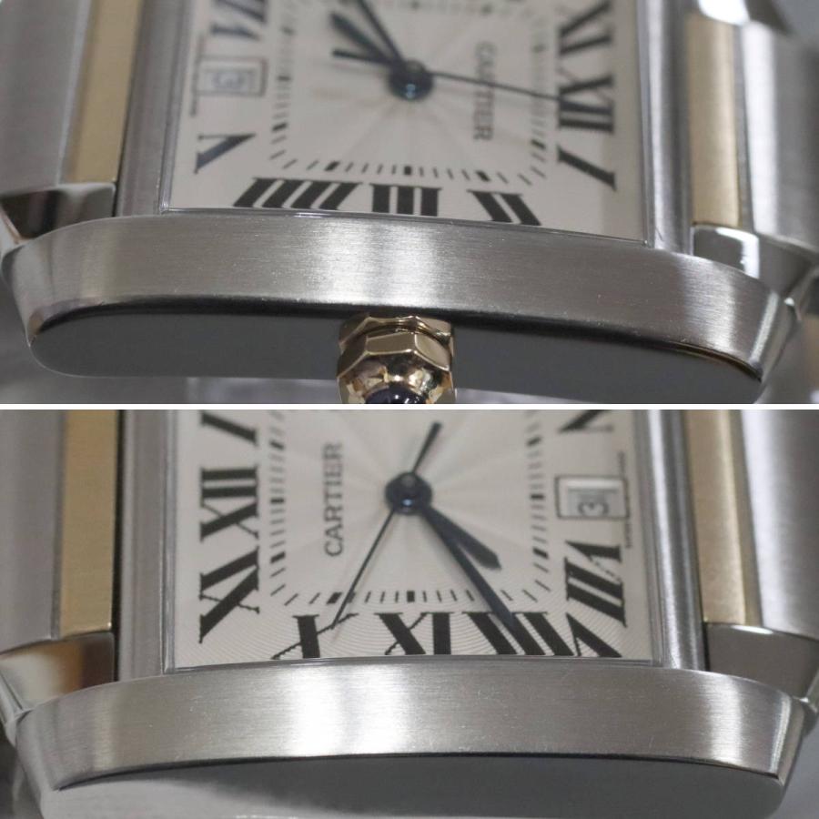 TANK（Cartier） カルティエ タンクフランセーズLM(W51005Q4) SS x YG