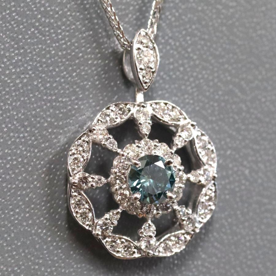 750ダイヤモンドペンダント D0.57 D0.39 4.1g : 鴫原質店 - 通販  