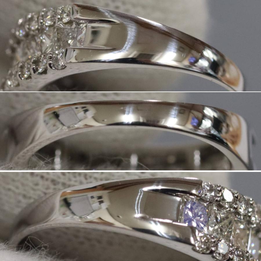 Pt900ダイヤモンドリング D2.00 6.9g #13 プリンセスカット : 鴫原質店 