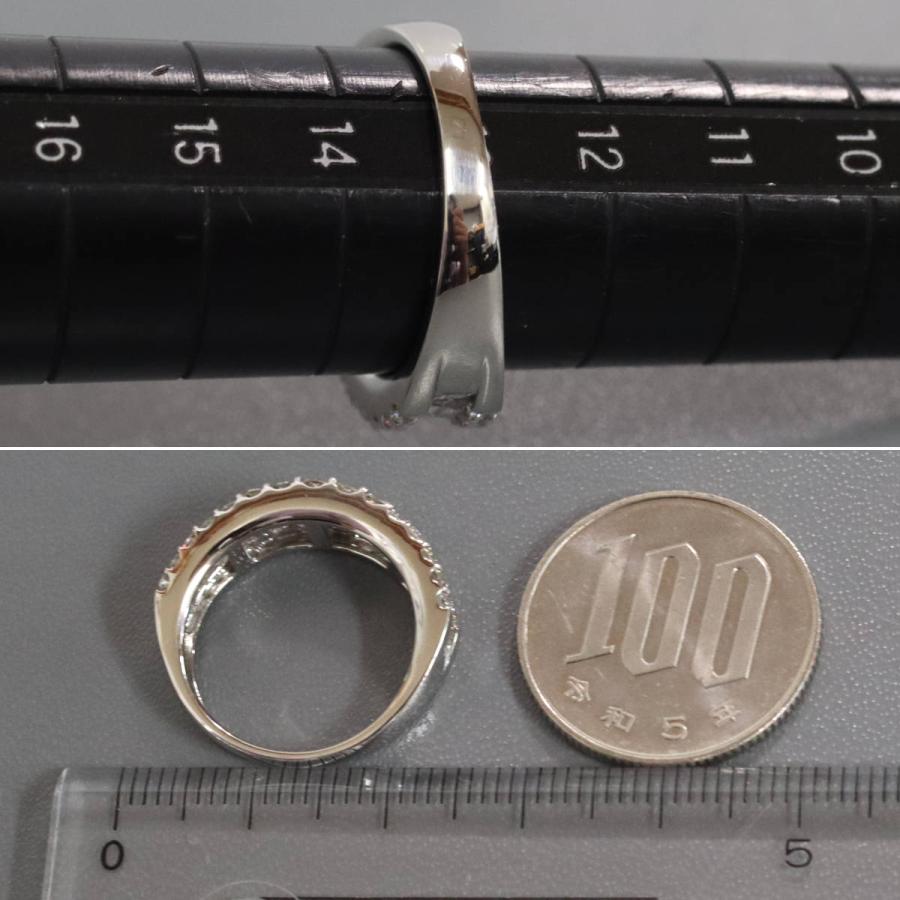 Pt900ダイヤモンドリング D2.00 6.9g #13 プリンセスカット : 鴫原質店 