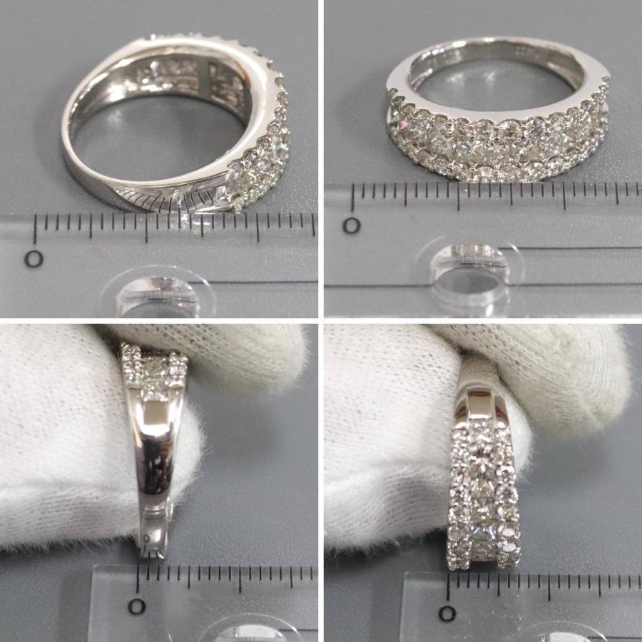 Pt900ダイヤモンドリング D2.00 6.9g #13 プリンセスカット : 鴫原質店 
