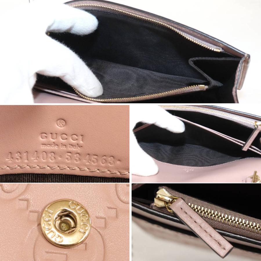 GUCCI（グッチ） チェーン ショルダー ウォレット(431408)リボン