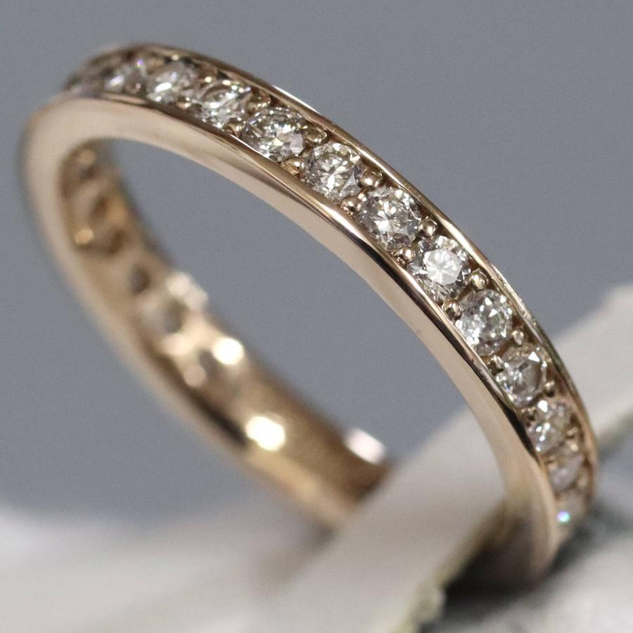 美品GSTV✨k18フルエタニティダイヤモンドリングダイヤモンド GSTV】K18WG 天然ダイヤモンド 1.15ct フルエタニティリング - メルカリ