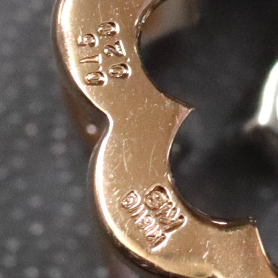 k18WG ダイヤモンドペンダント D0.20ct K18WG/PGダイヤモンドペンダント D0.15 D0.20 3.5g : 鴫原質店 - 通販