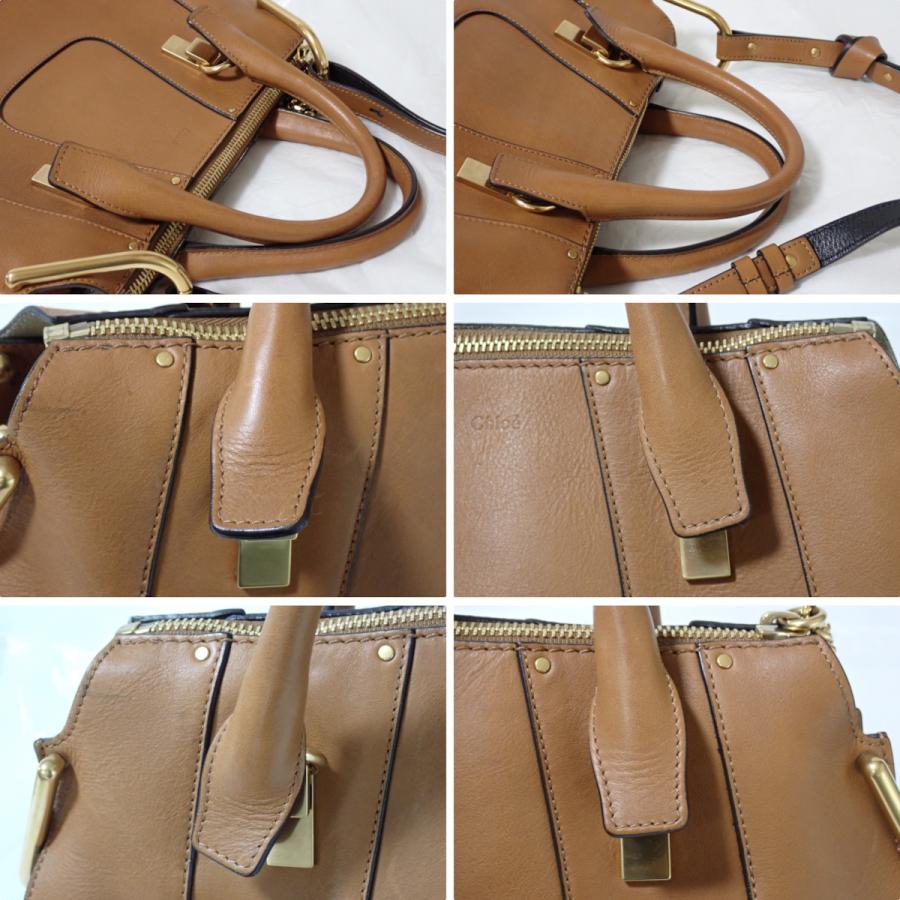 Chloe（クロエ） ヘイリー 2weyバッグ(3S1212-H5H)ブラウン カーフ