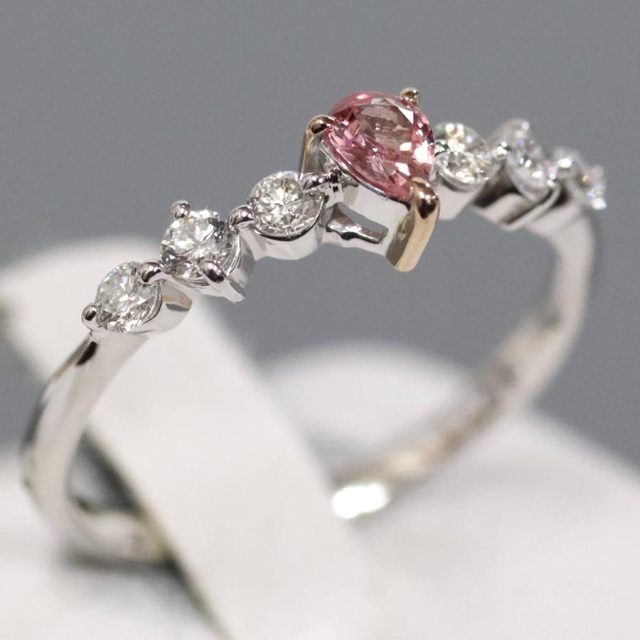 ゆうまま様【新品】Pt900 パパラチアサファイア ダイヤモンド リング 鑑別付 楽天市場】パパラチアサファイア リング 1.49ct ダイヤモンド 0.26ct