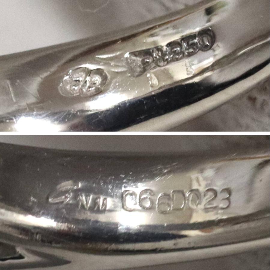 Pt850ルビーダイヤモンドリング R0.66 D0.23 8.9g #12 ソーティング プラチナ_5